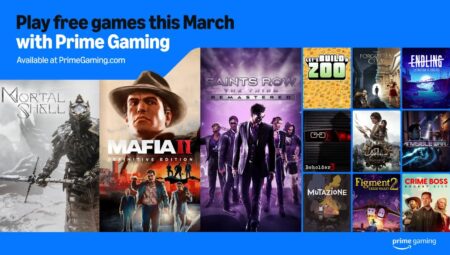 Amazon Prime Gaming, Mart Ayı Boyunca 20 Ücretsiz Oyun Verecek